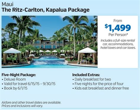 Other room categories and lengths of stay are available. . Multi island hawaii vacation costco